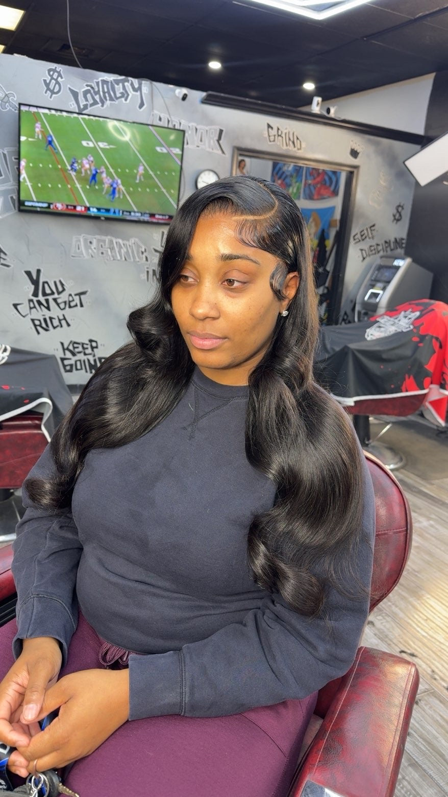 Straight Full Frontal Wig