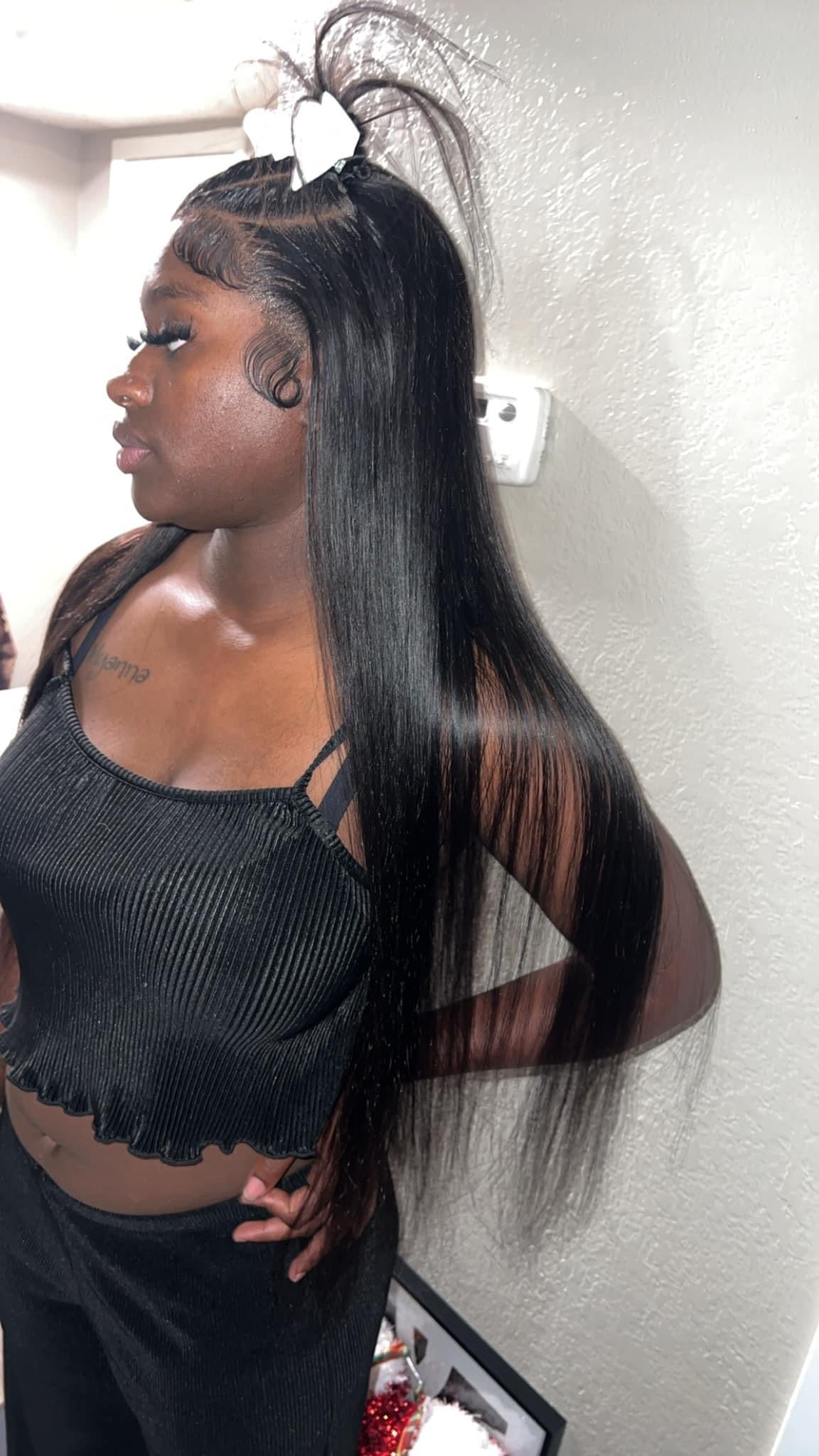 Straight Full Frontal Wig