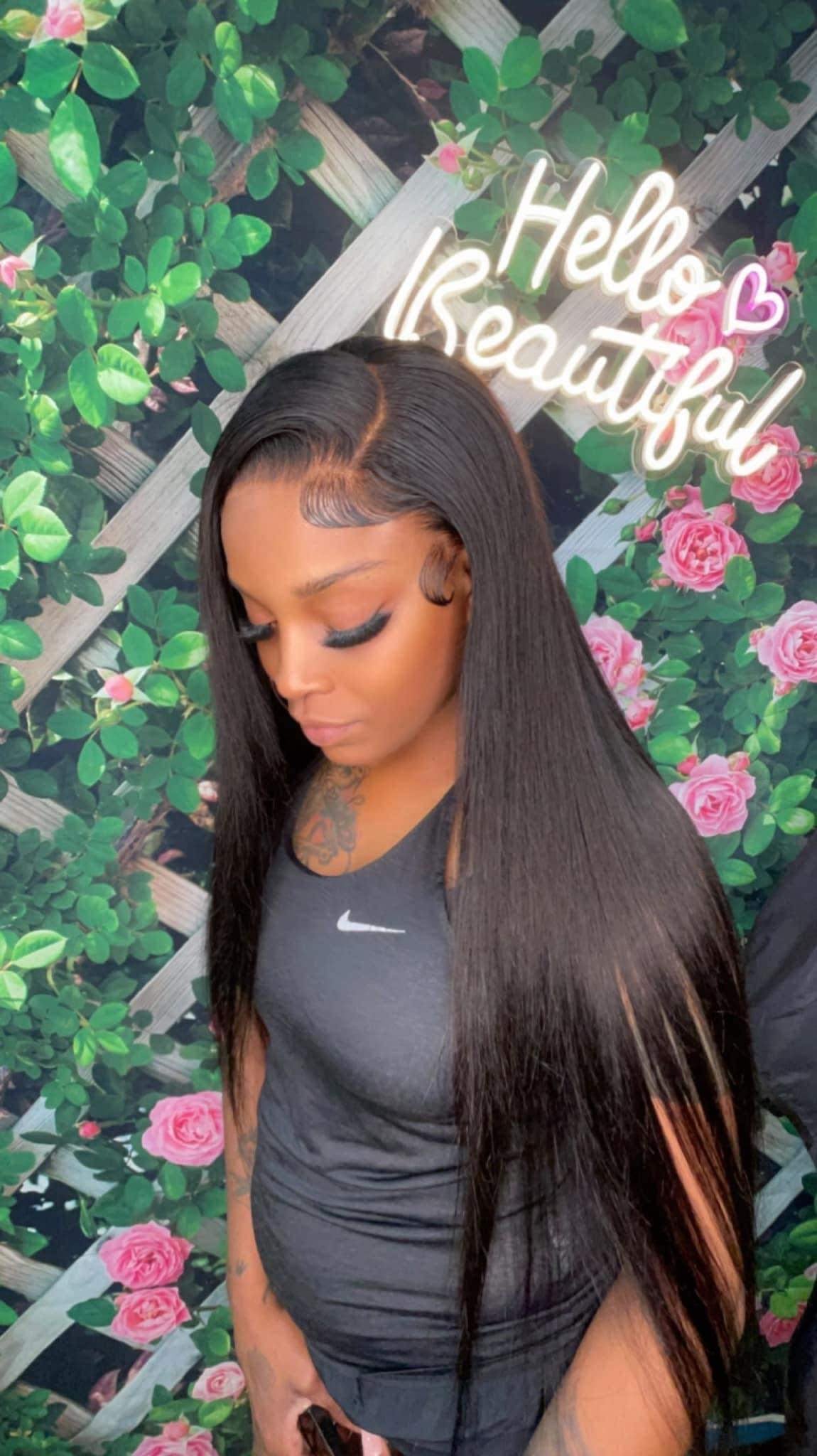 Straight Full Frontal Wig