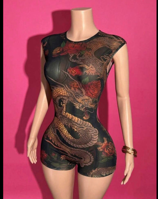 One piece romper