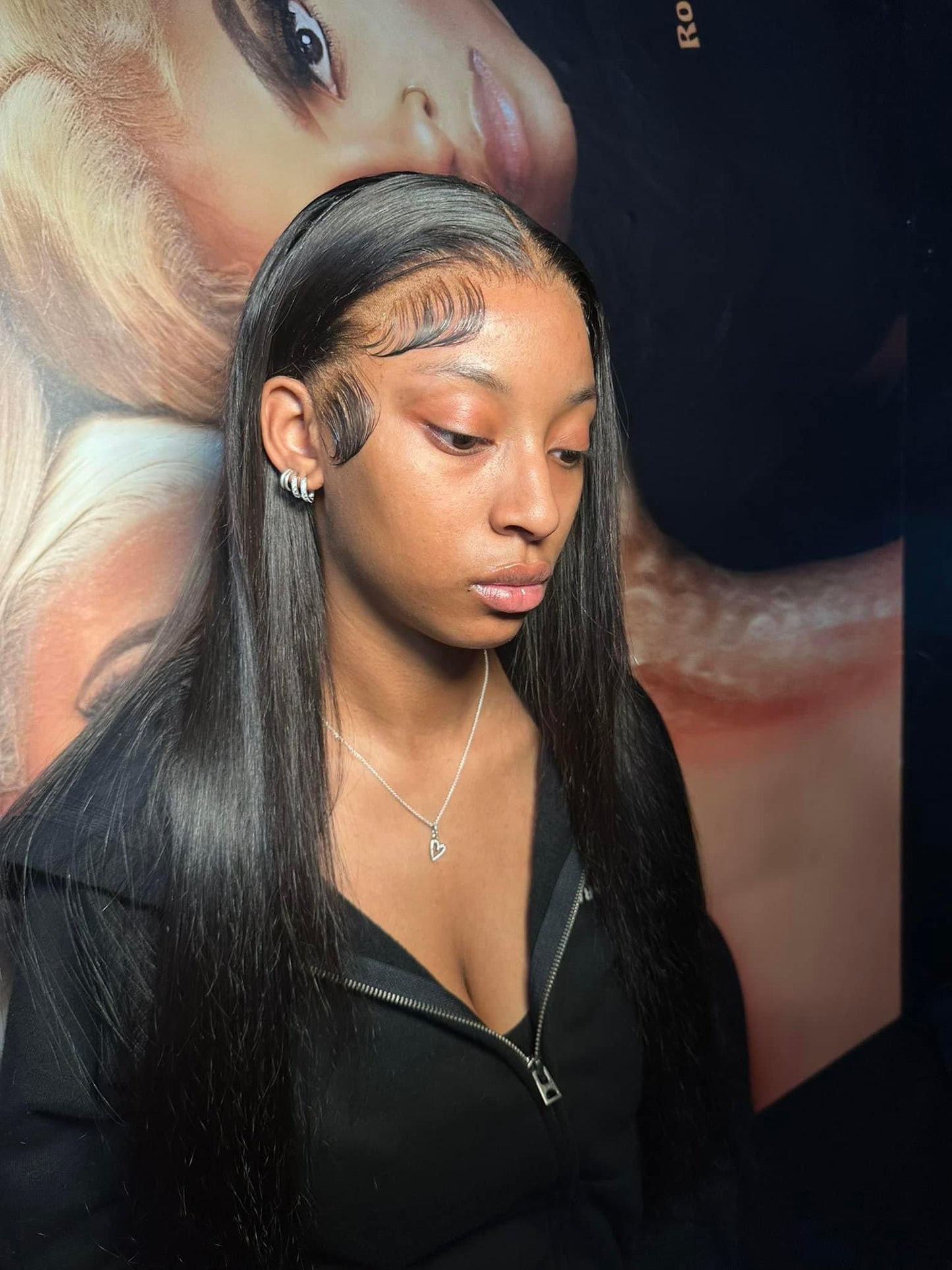 Straight Full Frontal Wig