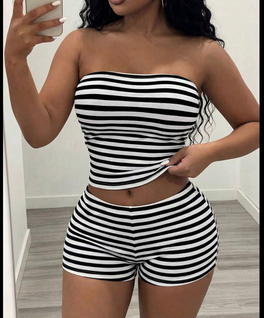2 piece short set