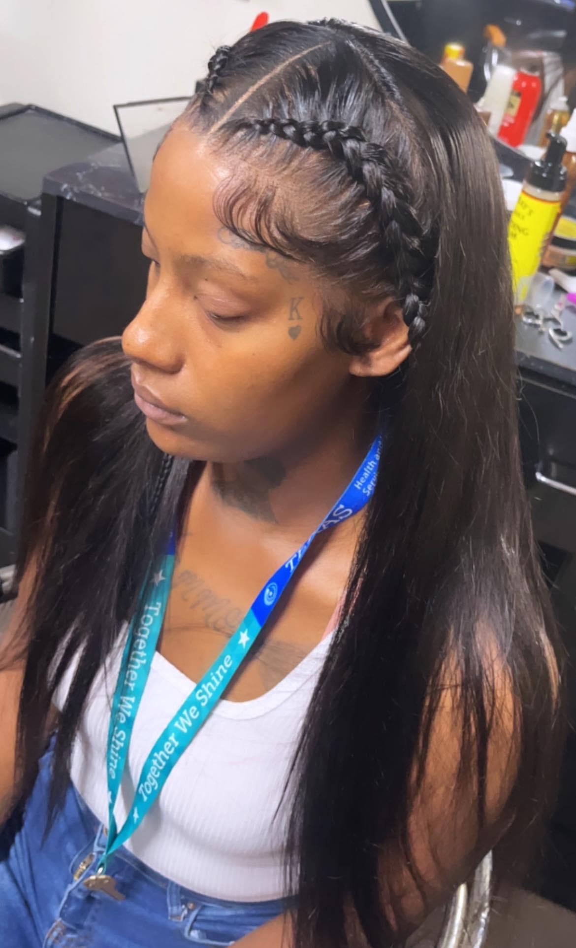 Straight Full Frontal Wig